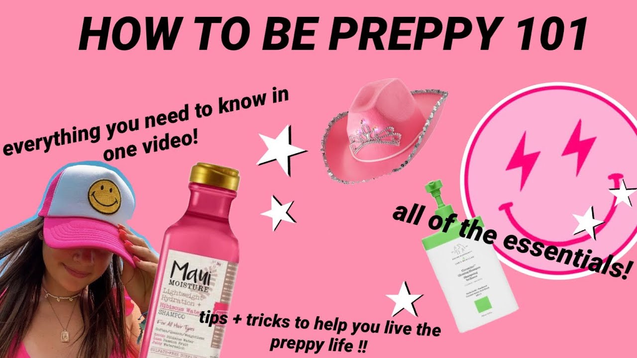 THE ULTIMATE GUIDE TO BEING PREPPY! | preppy tips + tricks, and other essentials! | #preppy