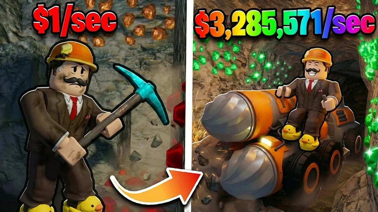 I Made $1,448,947 In Roblox ULTIMATE Mining Tycoon
