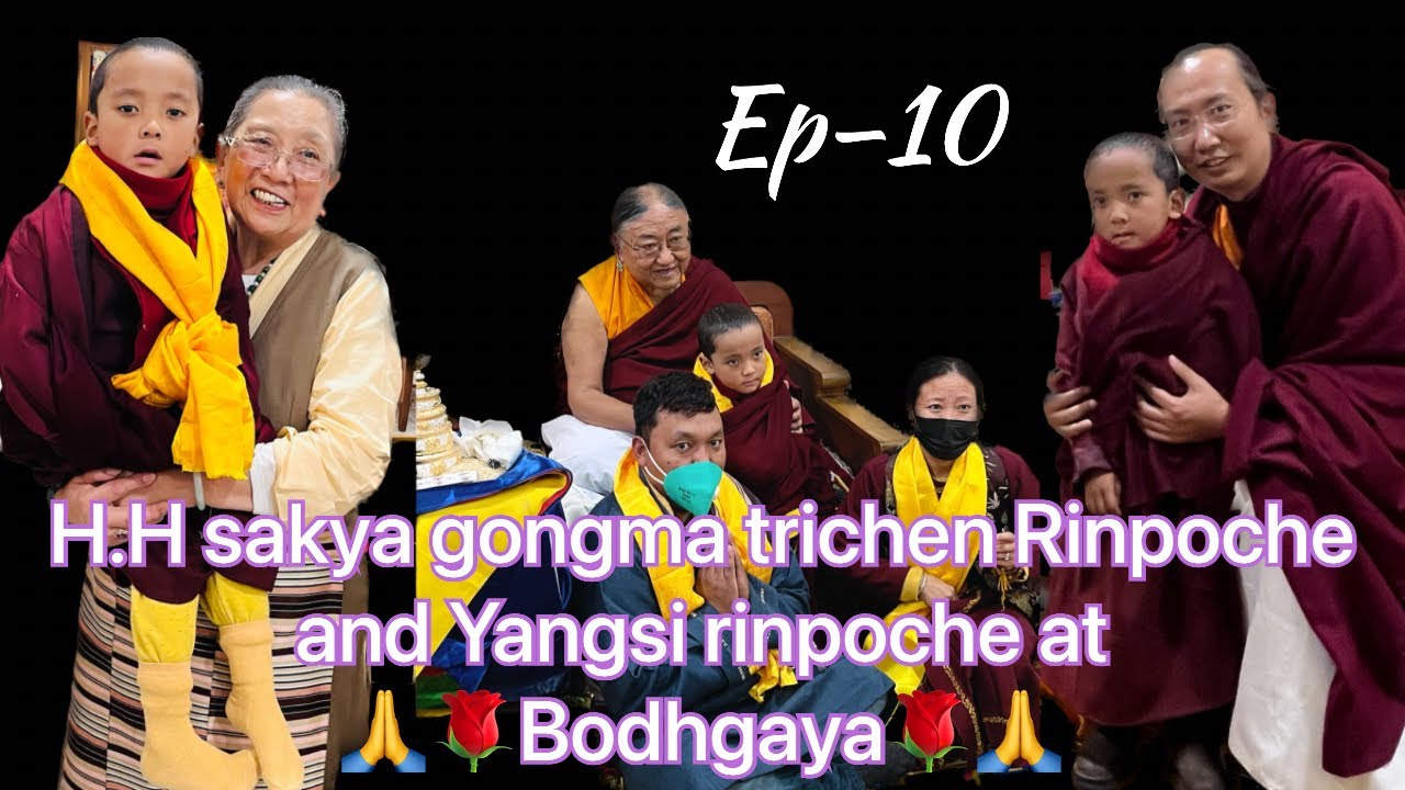 It is going to special meeting H.H sakya gongma trezin and Yangse renpoche at special place