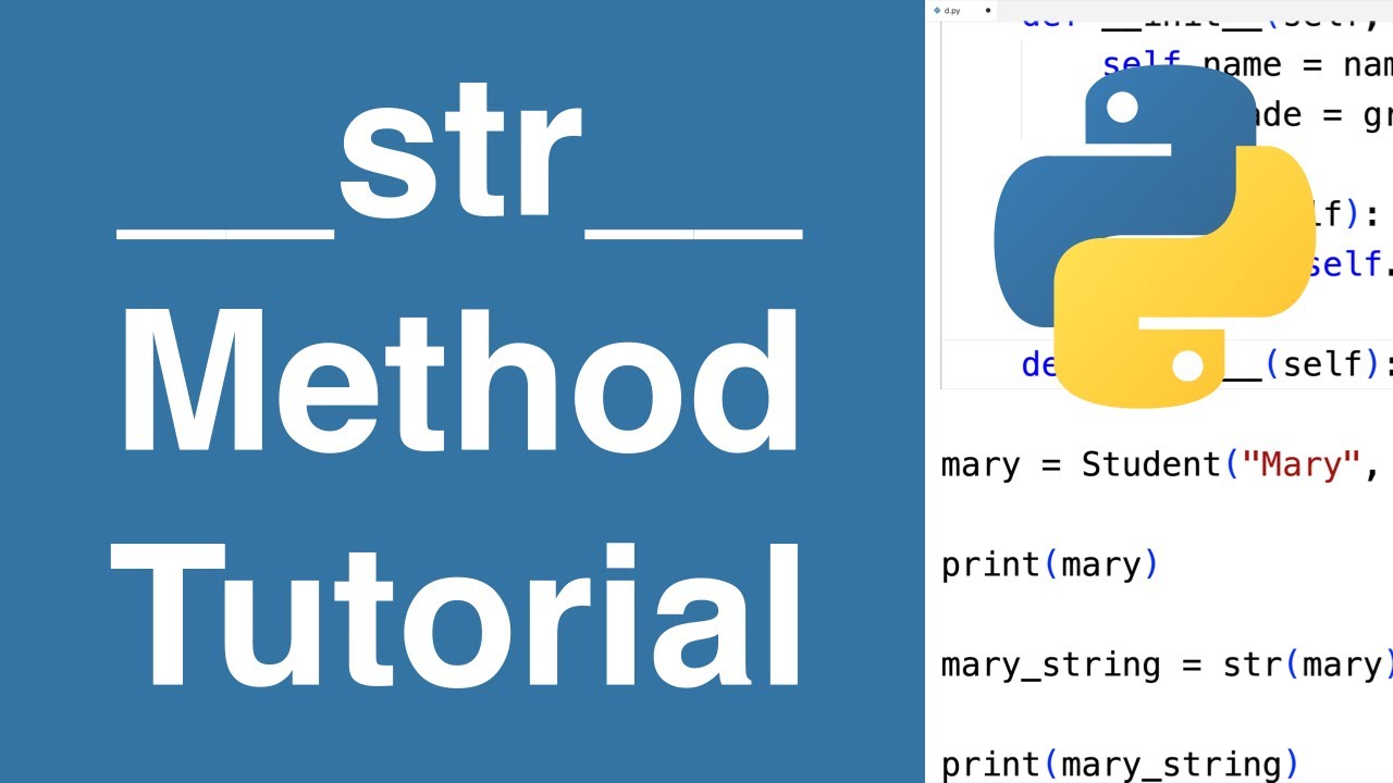 Метод __str__ | Учебник по Python