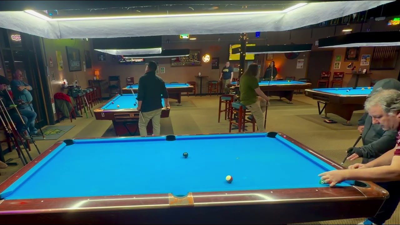 4 vs 4. Race to 3 🎱 TAP rules. L