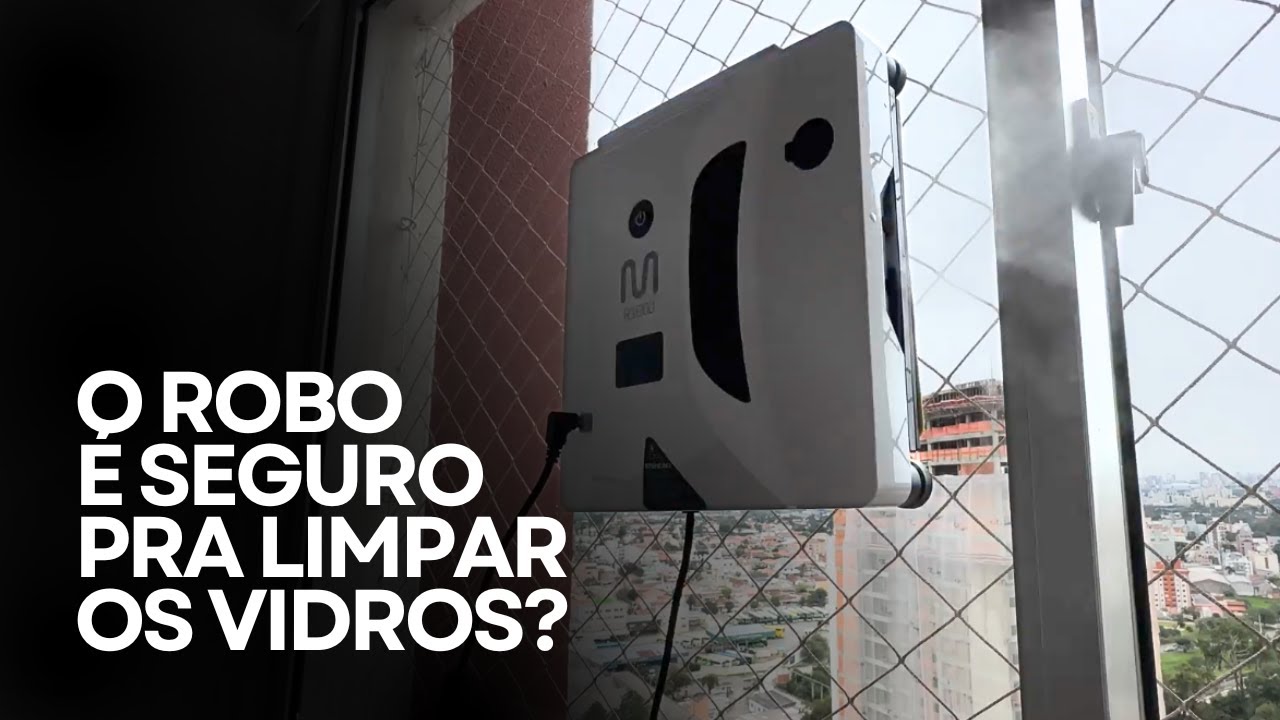 CONHECI A SOLUÇÃO PRA QUEM MORA EM APARTAMENTOS | Robô Limpa-vidros | #crisribeirotv #multi