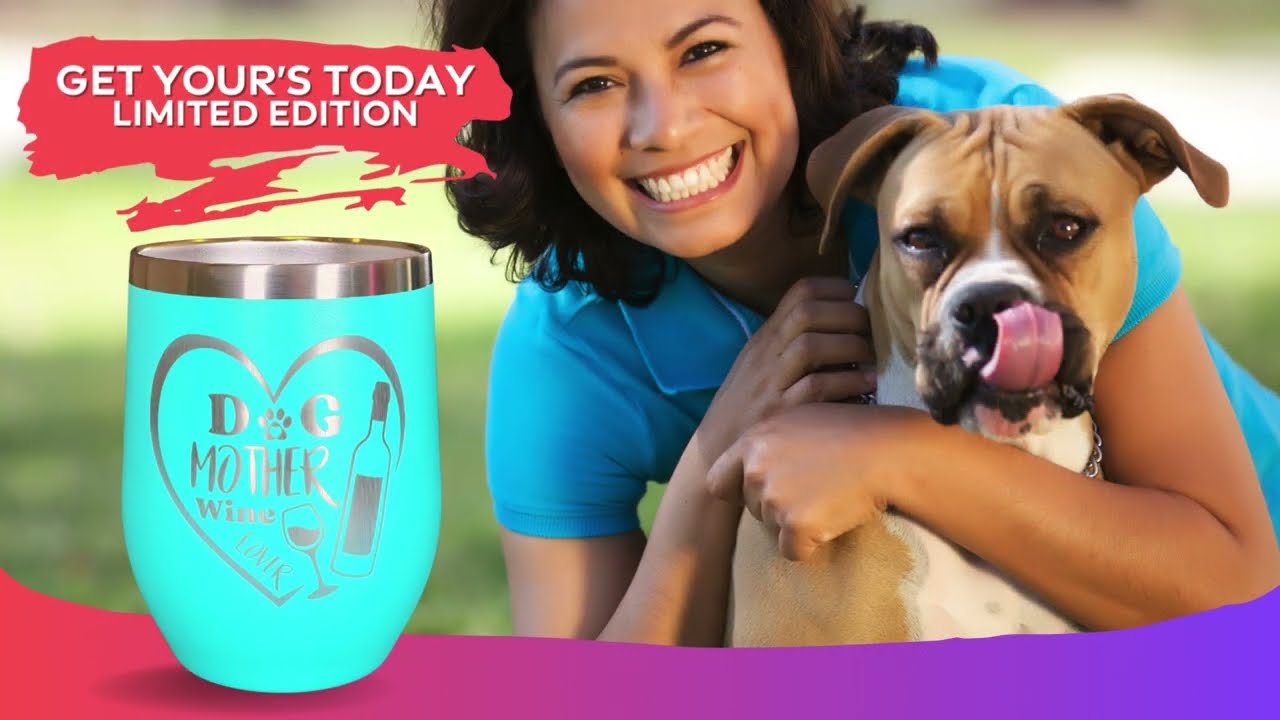 Dog Mothers & Wine Lovers #dog #dogmom #puppy #boxerdog ON SALE NOW use code SAVE10