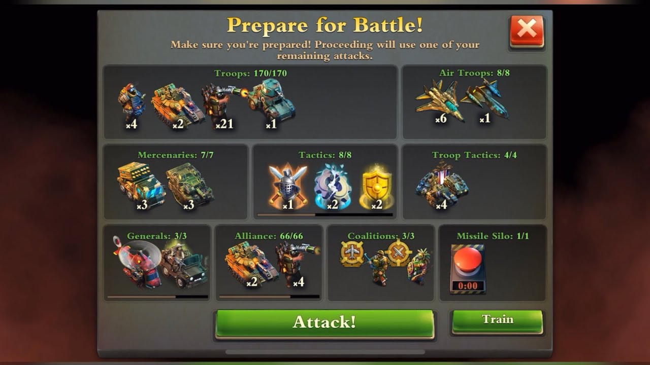 DomiNations &bull; lv338 &bull; 1:43 &bull; bazooka