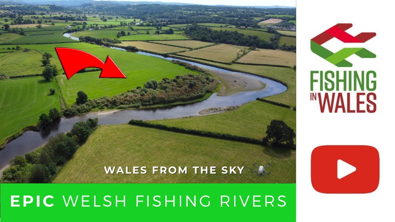 Welsh FISHING RIVERS From The Sky | Epic Drone Footage of Rivers in Wales UK