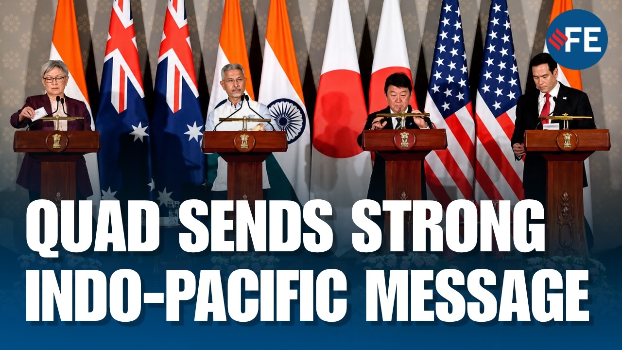 Rubio, Jaishankar, Wong & Motegi Unite At Quad Summit In New Delhi Over Indo-Pacific