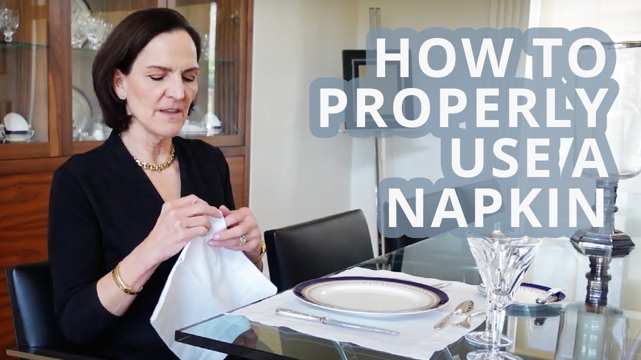 DON'T Make This Mistake With Your Napkin