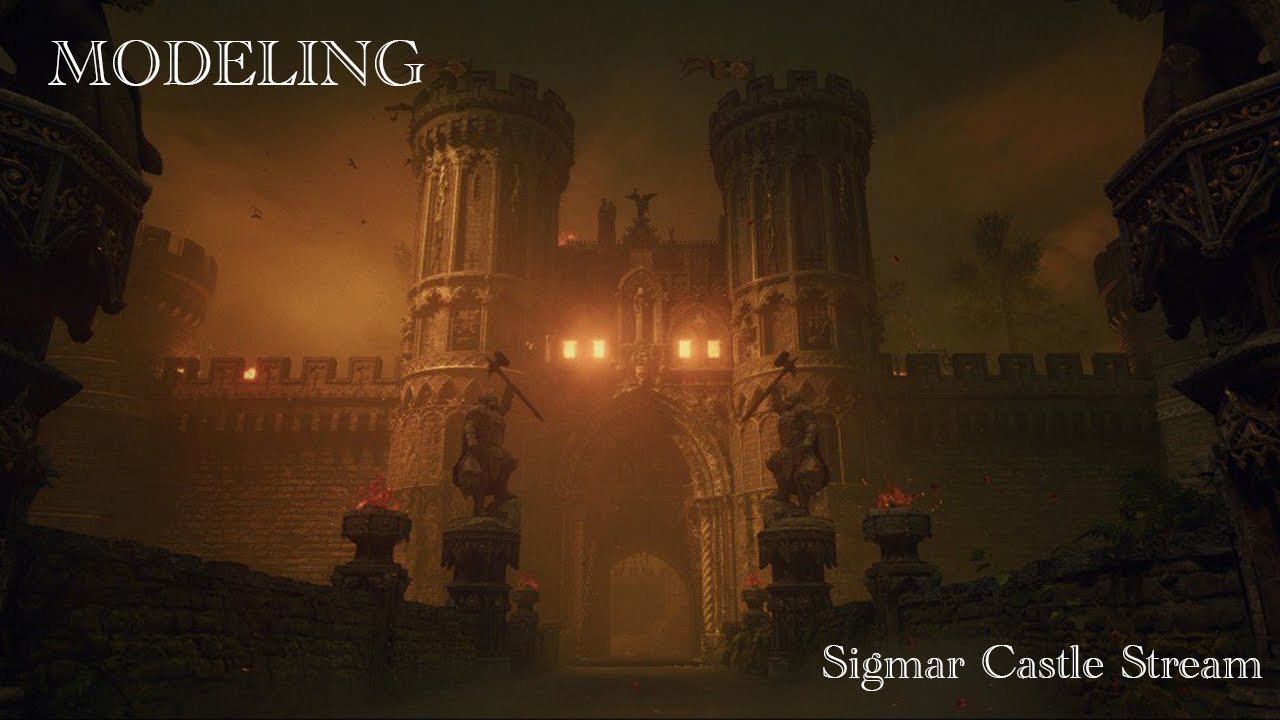 Разработка игрового контента с Leoluch: Castle Sculpting P.02