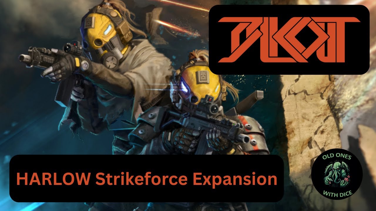 Unboxing HARLOW Strikeforce Expansion for Blkout from Enemy Spotted Studios