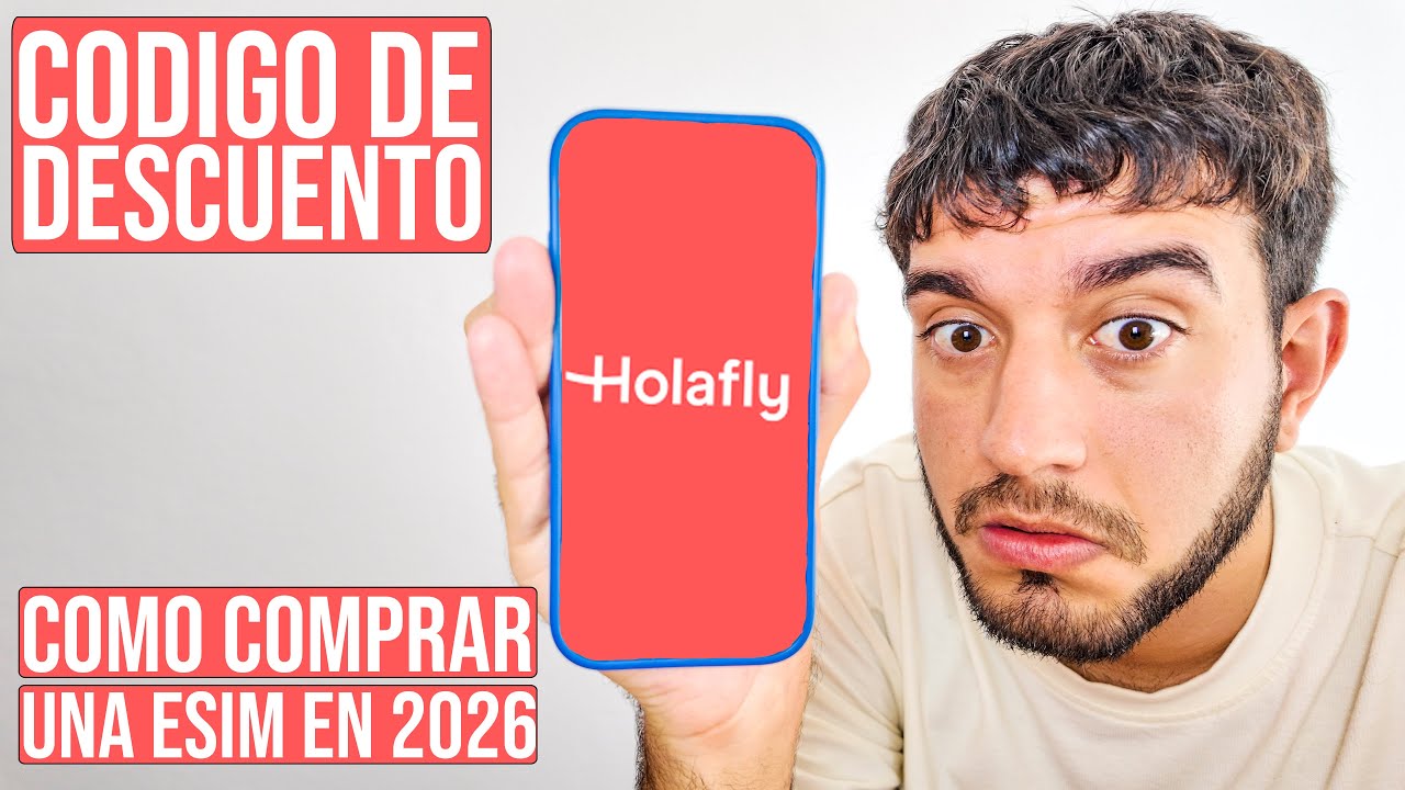 Como CONTRATAR una eSIM de HOLAFLY para tener INTERNET en tus VIAJES [2026]