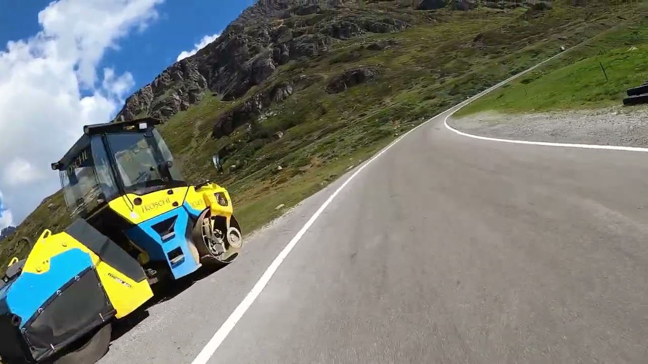 Silvretta Hochalpenstraße 2023 Partenen bis zum Kops Stausee