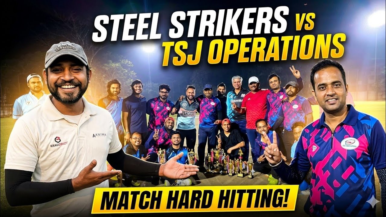 First innings Steel strikers vs TSJ operation #bpcl #cricketlover #cricket #cricketlover #ipl 