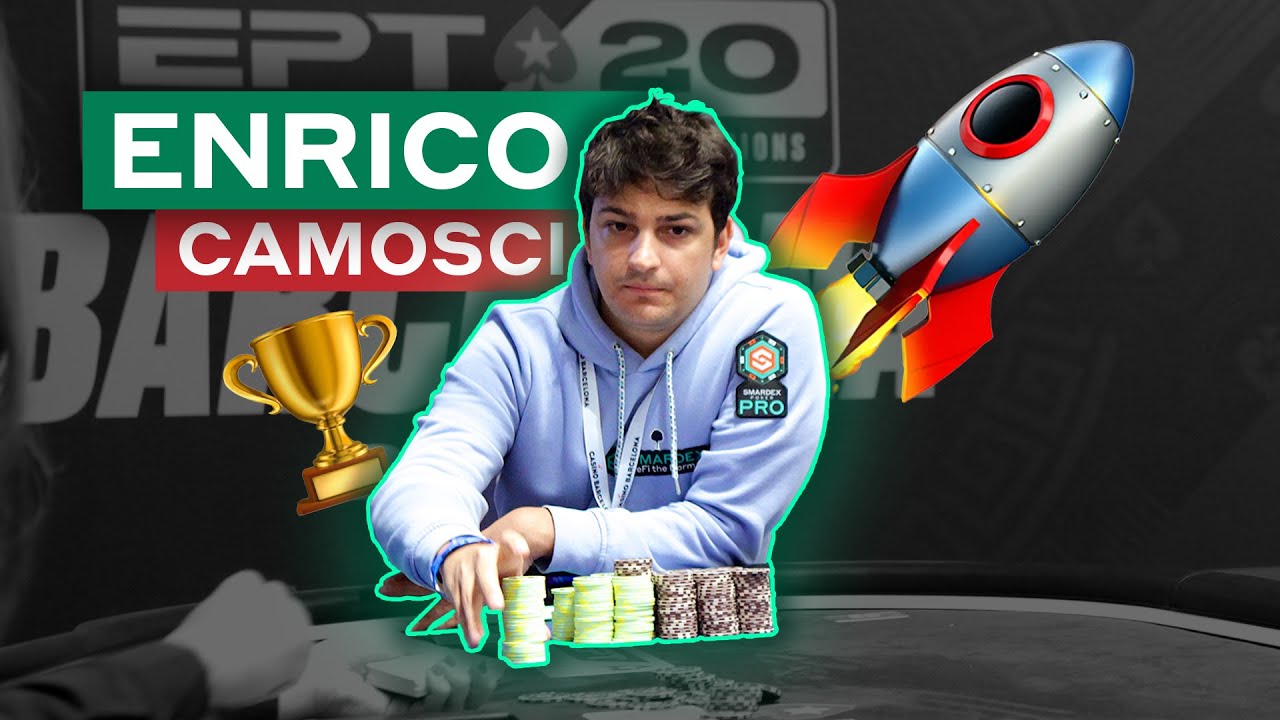 €734,000 at #Barcelona #EPT Final Table! - Enrico Camosci