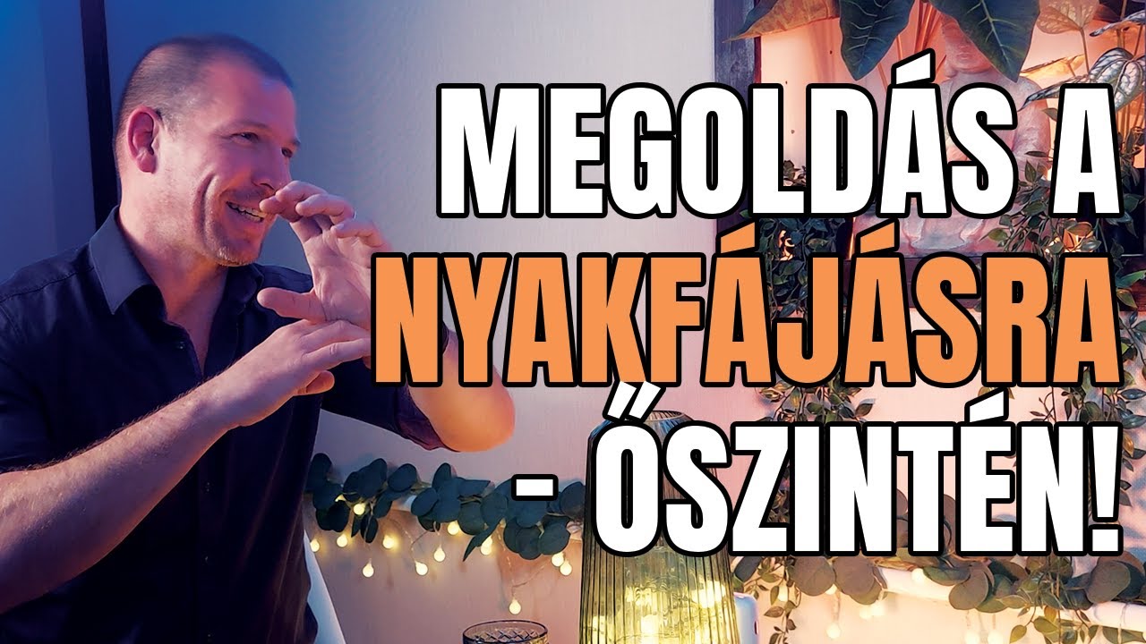 Ezért fáj a nyakad! - Bene Máté gyógytornász