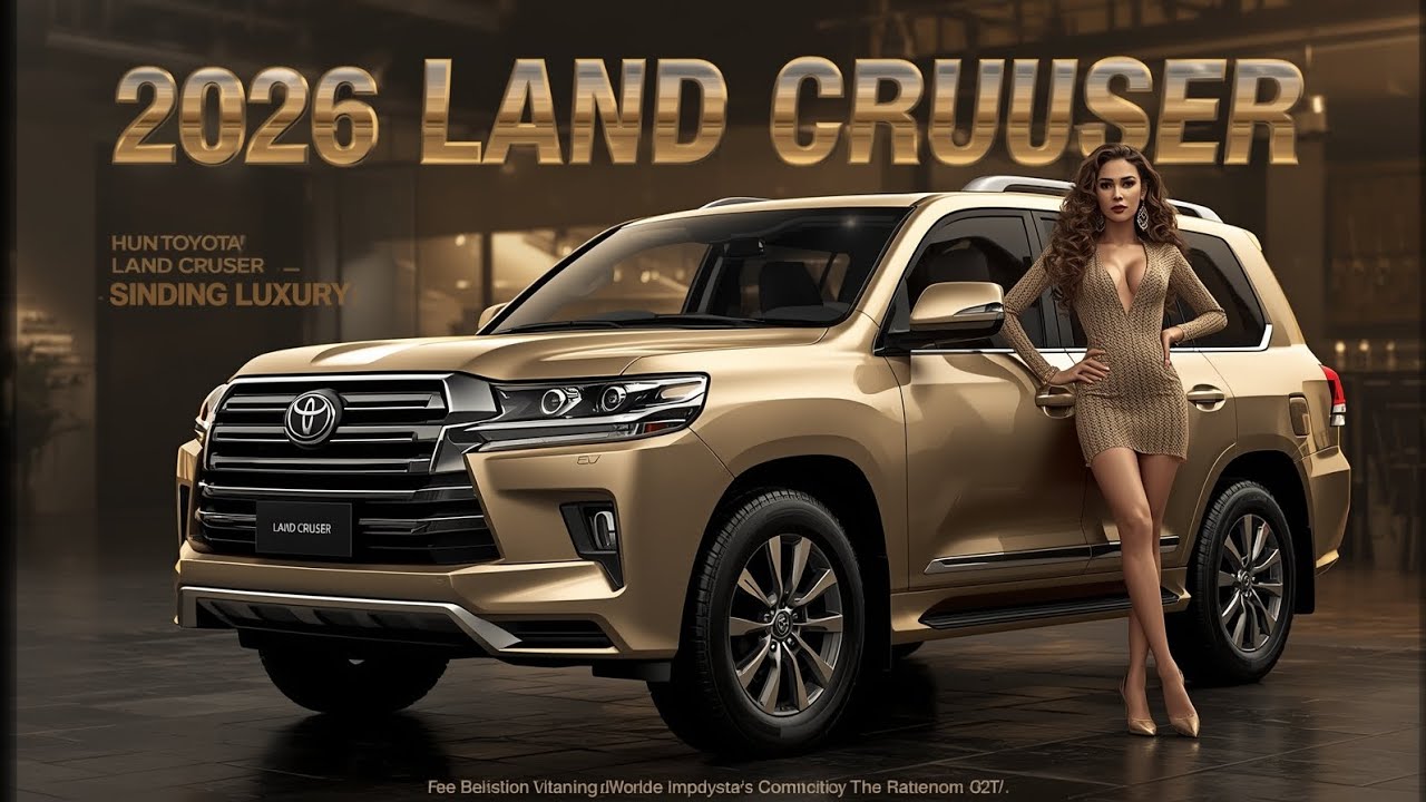 🇺🇸 2026 Toyota Land Cruiser — Champagne Beast Takes Over America! 💥