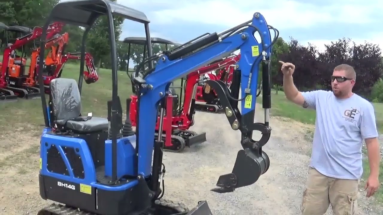 Groundhog BH14G-2 Mini-Excavator Walkthrough