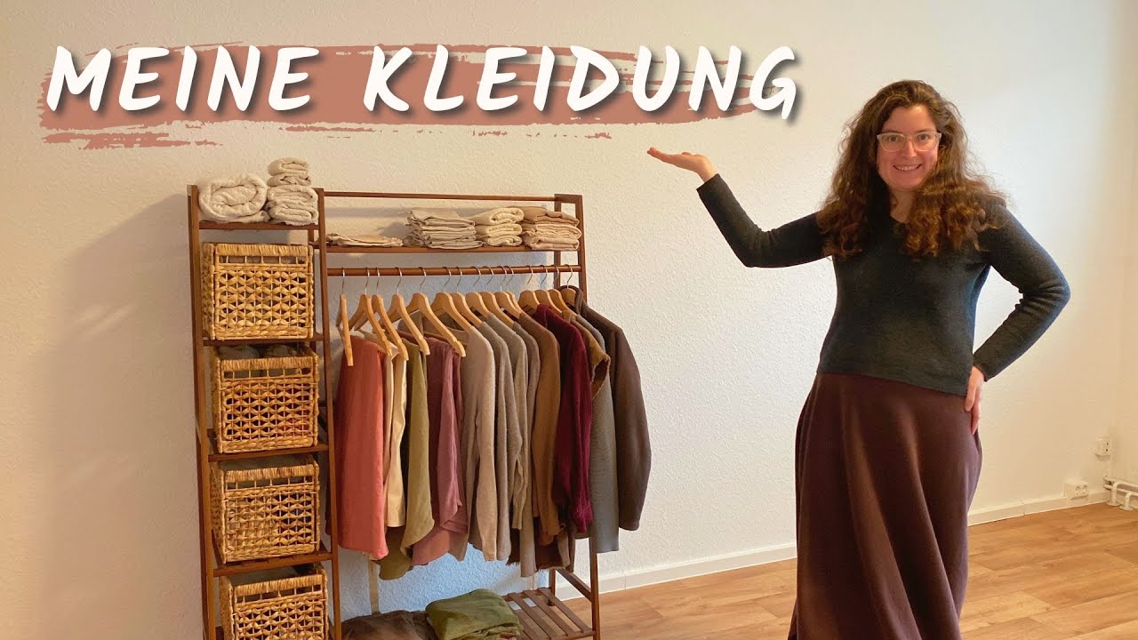 Mein Kleiderschrank Update nach 4 Jahren! 🪴 Kannst du mit so wenig leben? 🤔👗