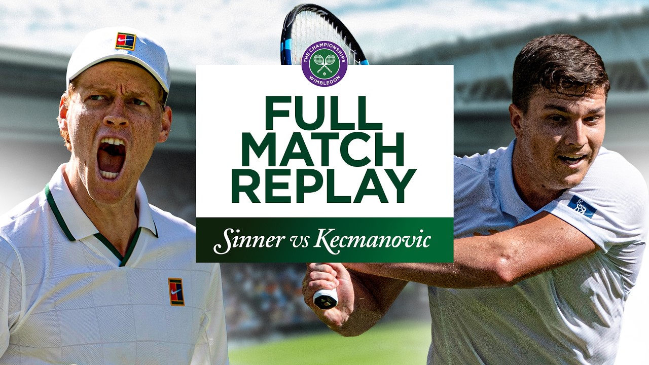 A five-set BATTLE! | Jannik Sinner vs Miomir Kecmanovic Full Match Replay | Wimbledon 2026