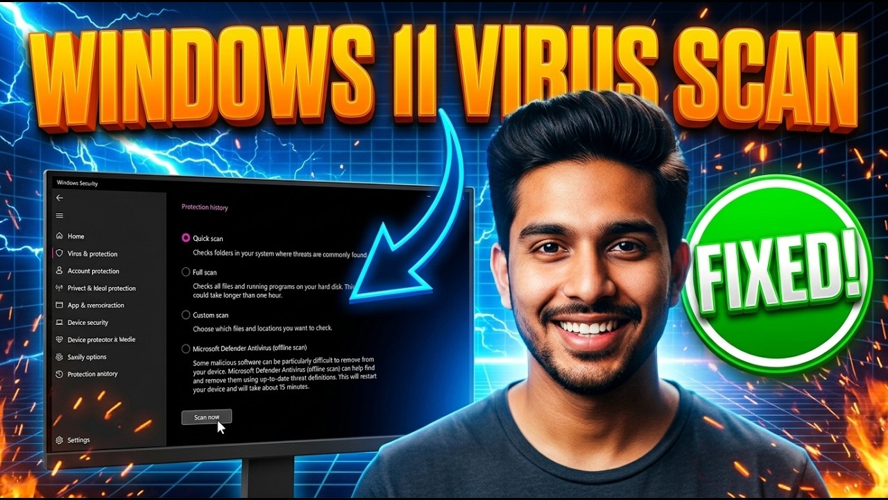 How To Run A Virus Scan On Windows 11 | Step-by-Step Guide