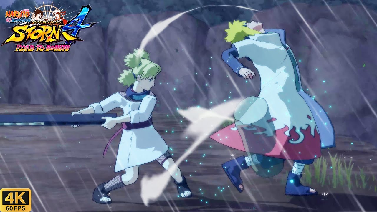 Temari vs Minato | NARUTO SHIPPUDEN Ultimate Ninja STORM 4