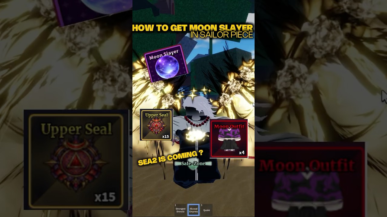HOW TO GET MOON SLAYER IN SAILOR PIECE #roblox