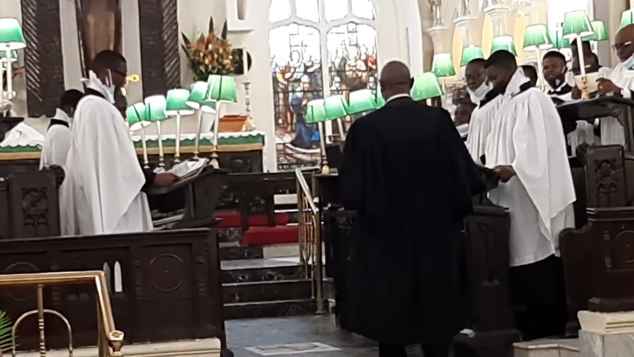 BENEDICITE OMNIA OPERA (C.H. Lloyd in B Flat). Cathedral Church of Christ, Marina, Lagos.