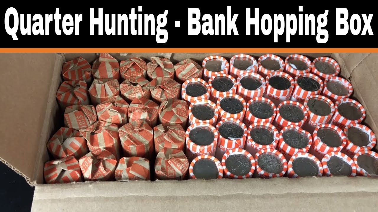 Hunting Quarters From Bank Hopping - Can I Find Silver?