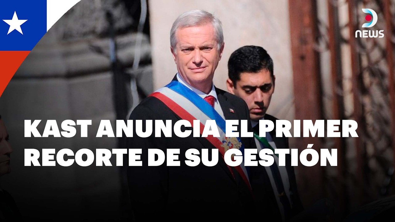 El presidente chileno Kast anunció que los Ministerios de Gobierno se reduciran un 3% | DNews