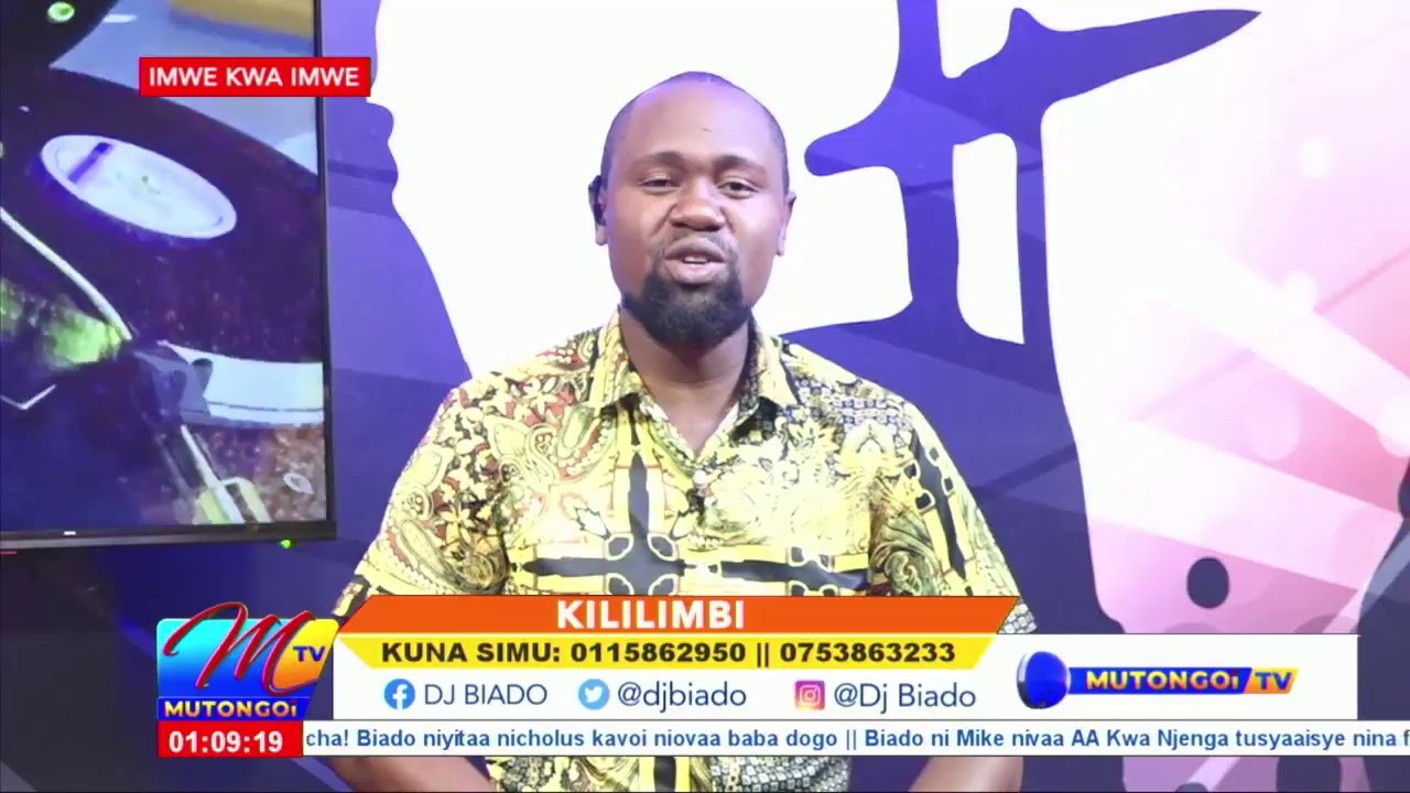 KILILIMBI LIVE WINAKE DJ BIADO NA KINYAMBU BOYS BAND (NZOKOLO)
