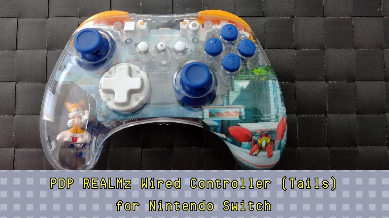 PDP REALMz Wired Controller (Tails) for Nintendo Switch - Hands On