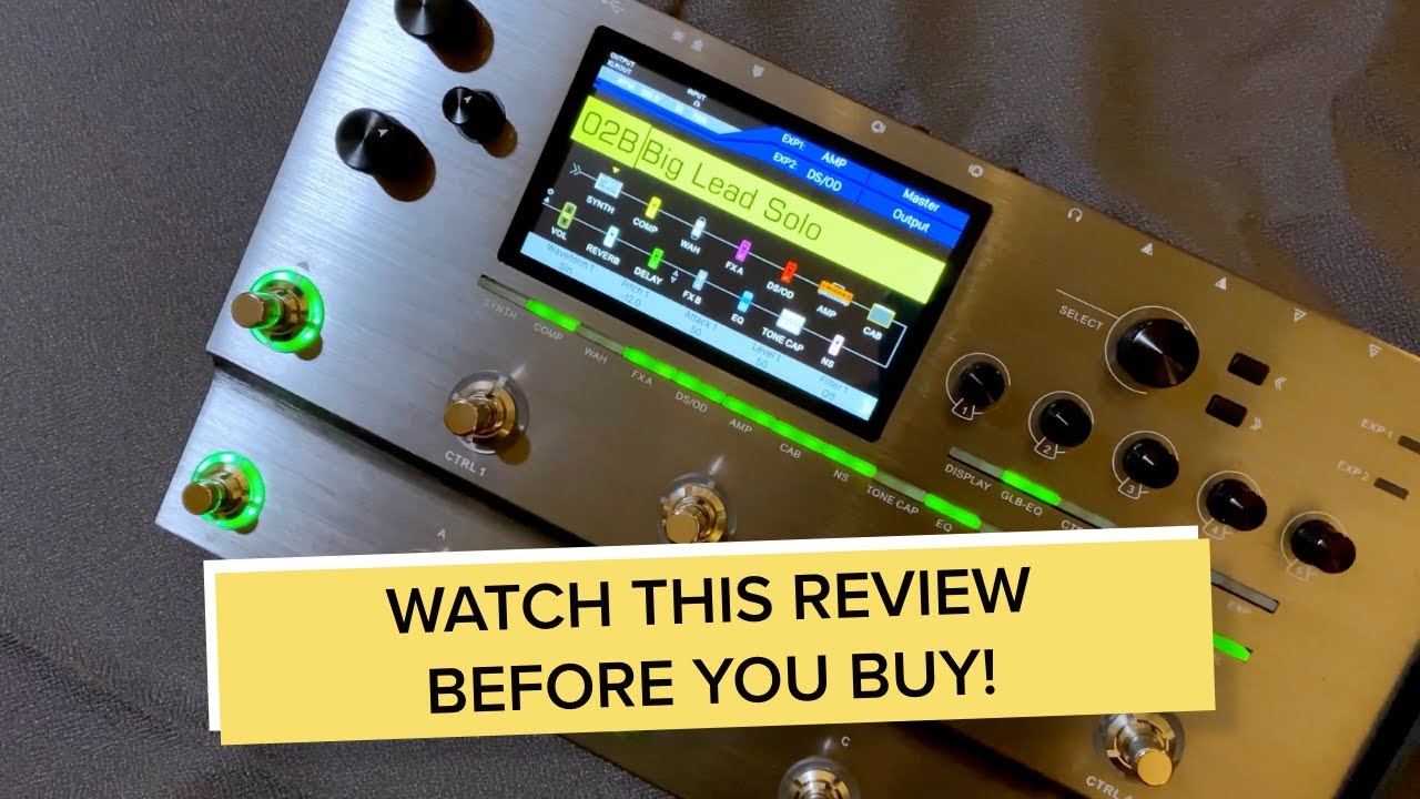 Review: Mooer GE 300 multi-effectpedal 'Must watch before you buy!'