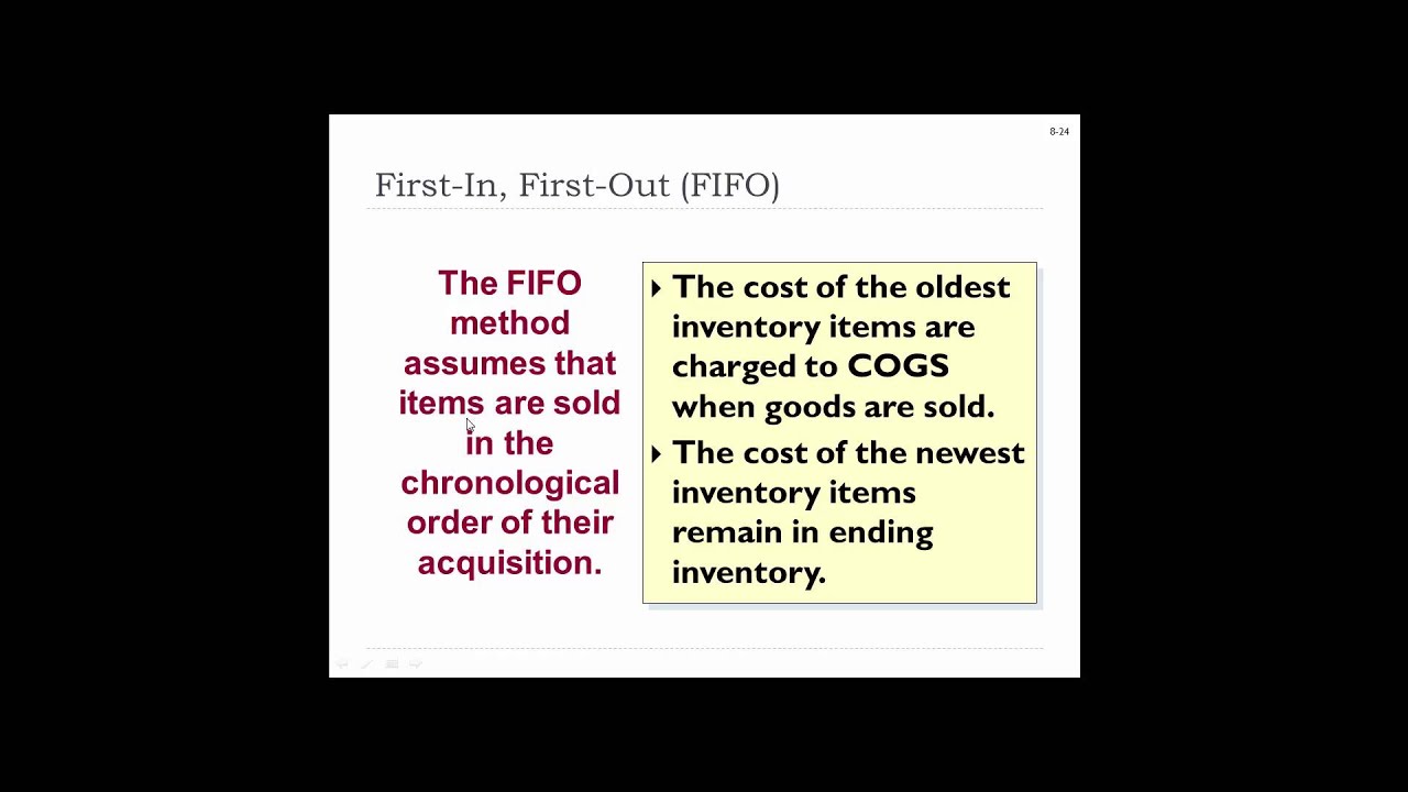Chapter 8 Inventory Measurement