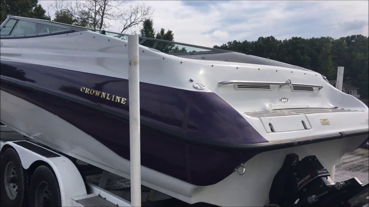 2000 Crownline 266 Video Demo