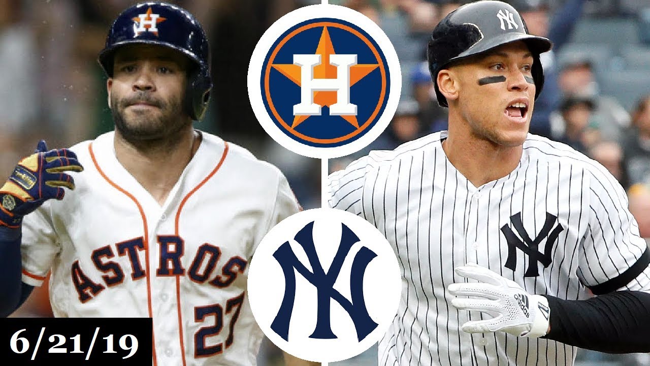 Houston Astros vs New York Yankees - Full Game Highlights | June 21, 2019 | 2019 MLB Season