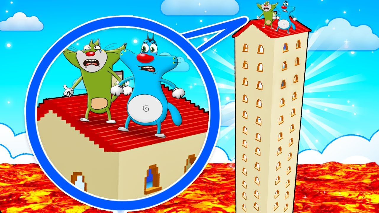 Roblox The Floor Is Lava 2 With Oggy And Jack