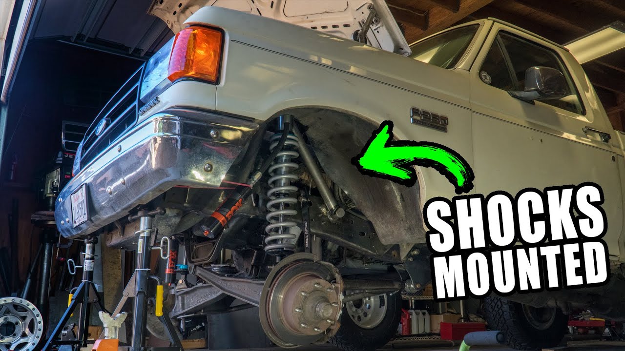 7.3 F250 DIESEL BUILD - Building an ENGINE CAGE! EP. 05