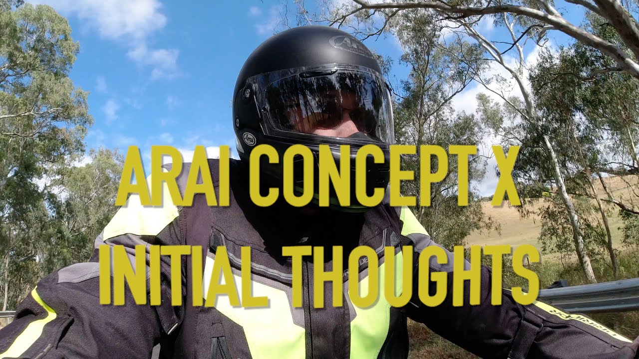 ARAI CONCEPT X INITIAL THOUGHTS