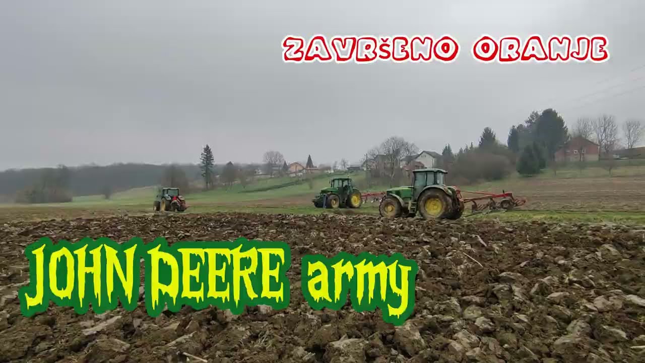 🔥SLAVONIJA U SRCU BILOGORE /ORANJE ZIMSKE BRAZDE JOHNDEERE EKIPA🔥