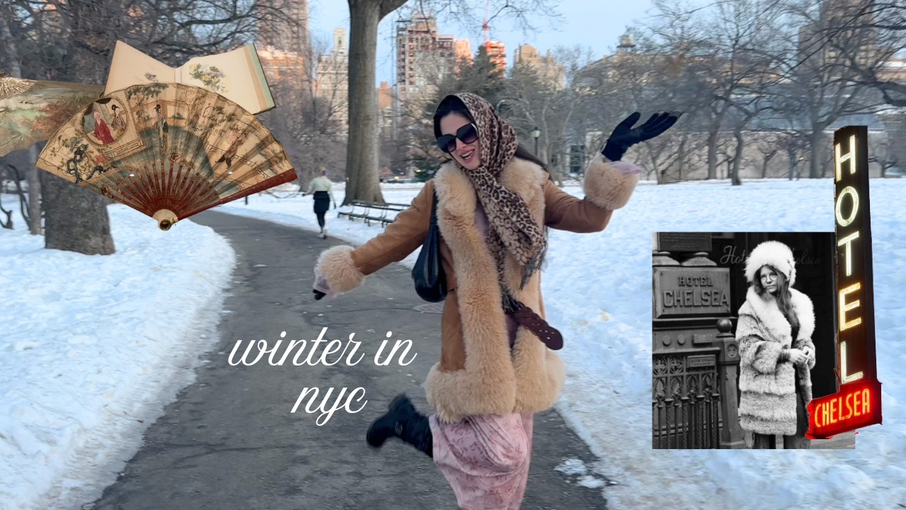 seeking inspiration in nyc // chelsea hotel, poetry at the park, painting class, the met