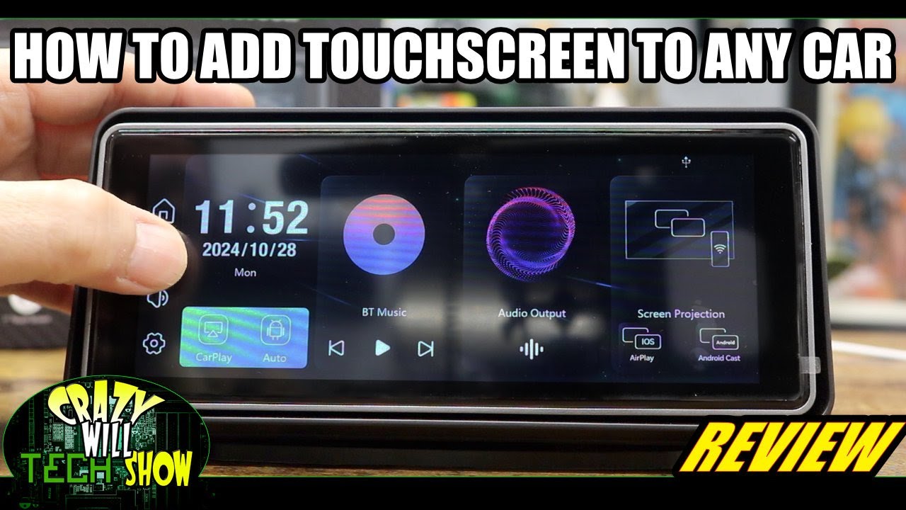 How to add touchscreen to any car