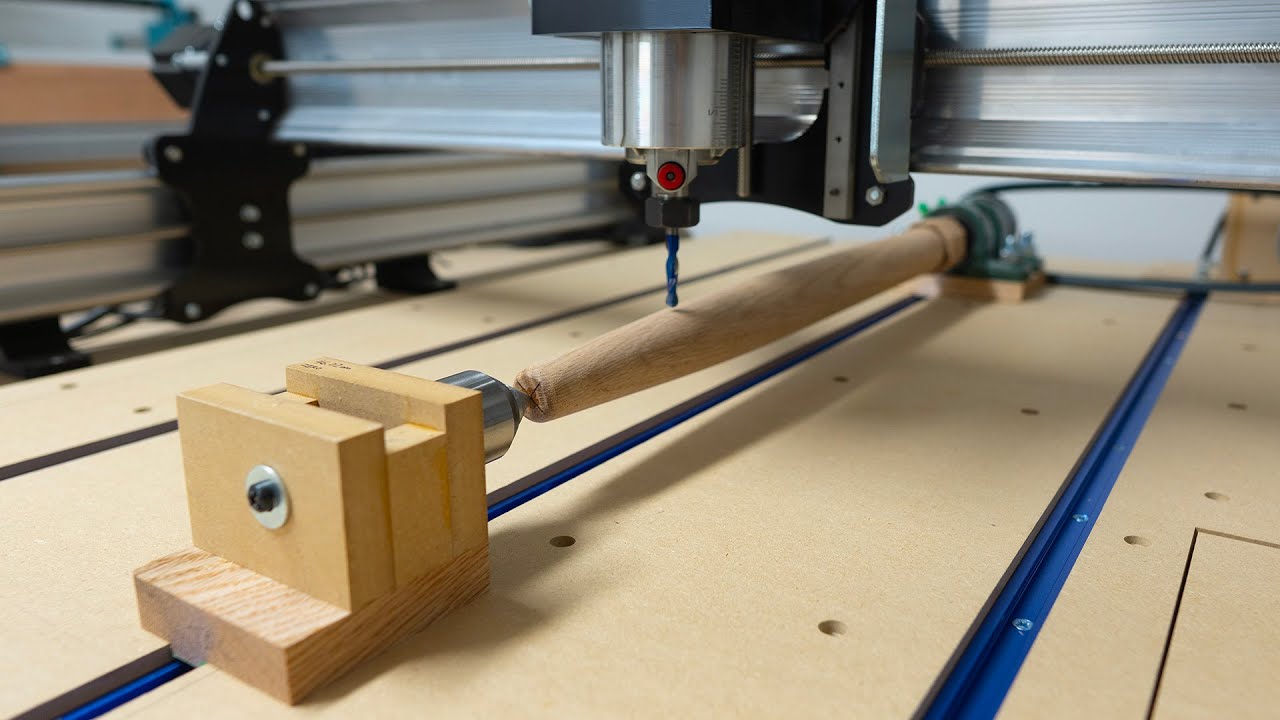 Faking a Rotary CNC Cut Without a Real 4th Axis – Here’s How I Did It