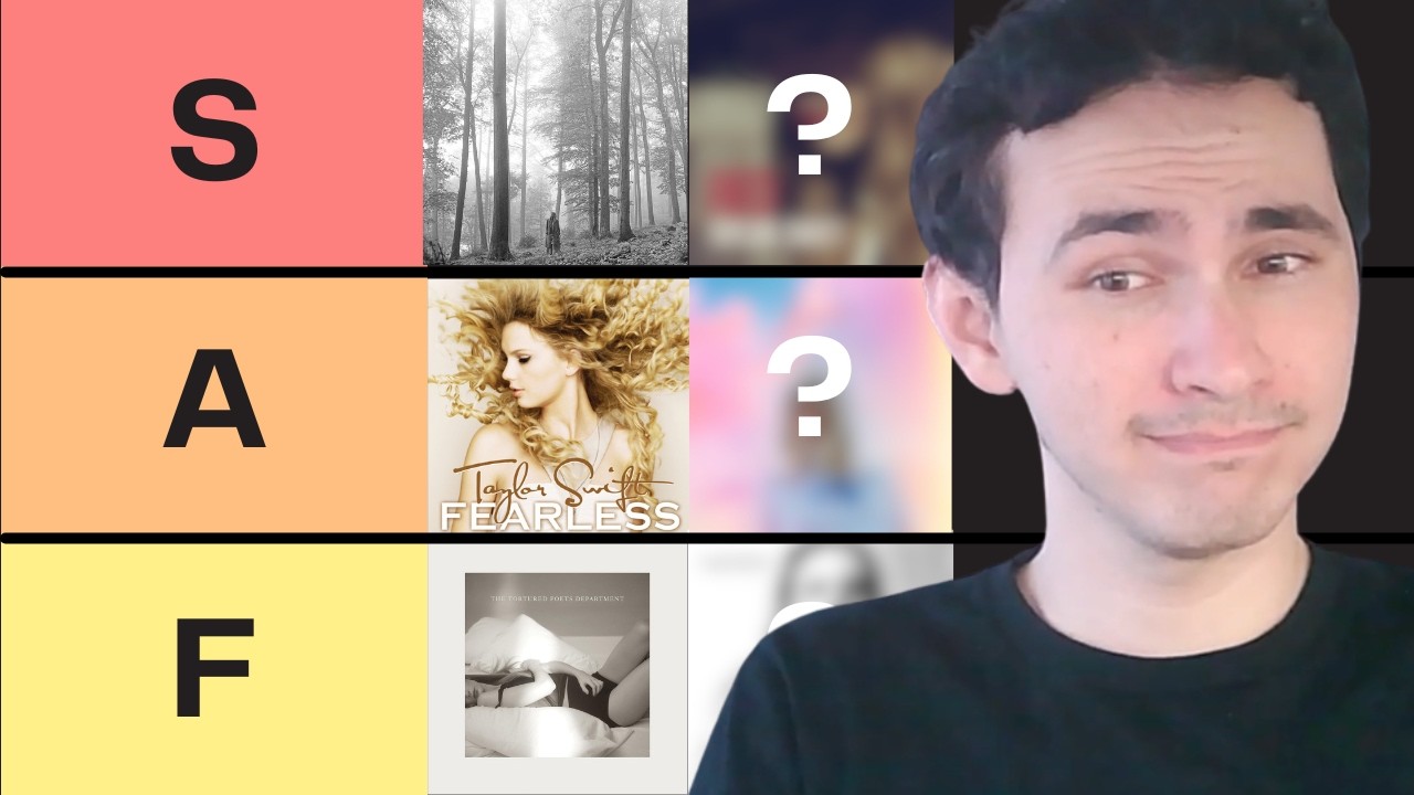 The Correct Taylor Swift Album Tier List...