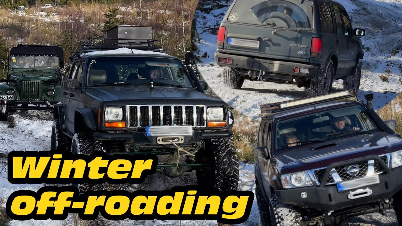 Winter off-road action | plenty of cars and fun
