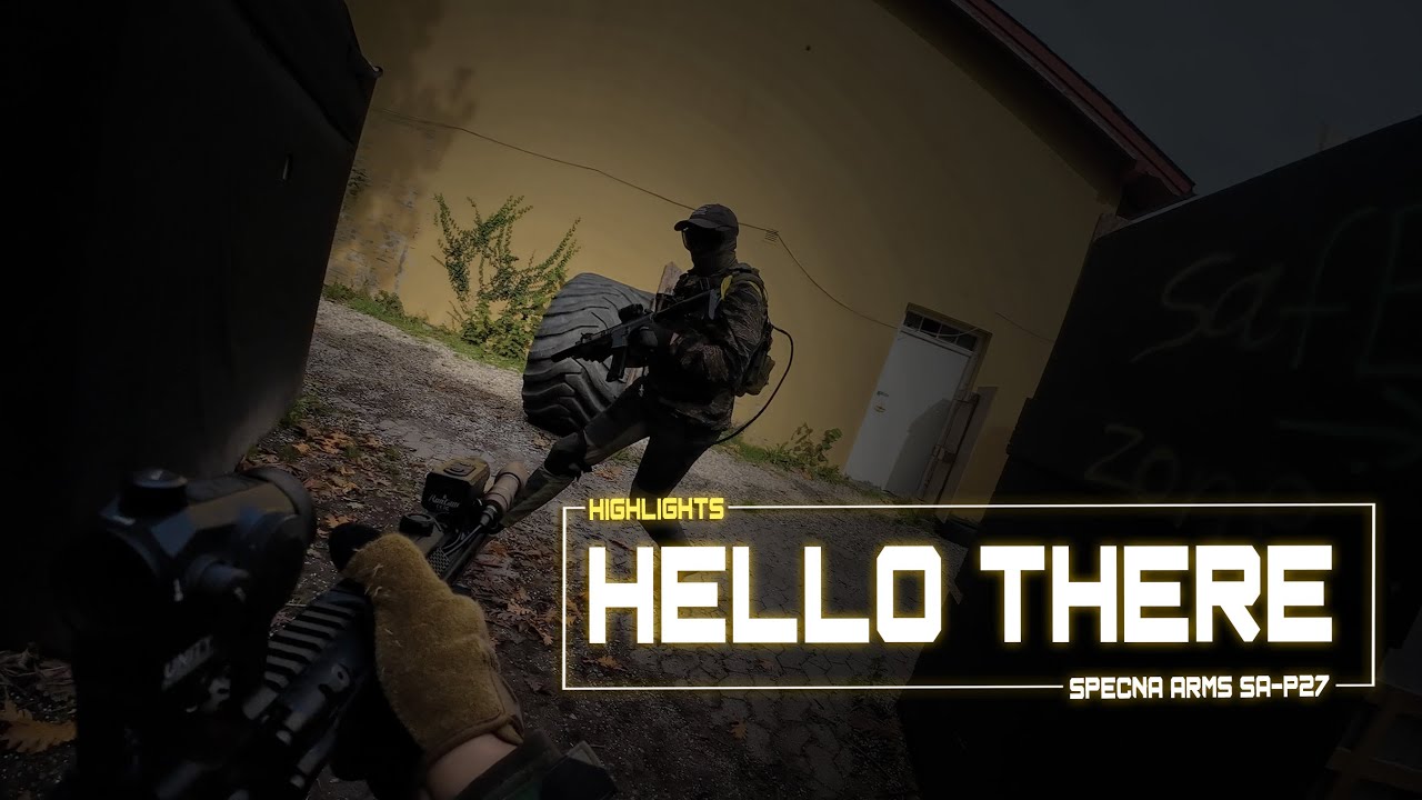 Hello There - Odense Airsoft sunday - Specna Arms (SA-P27)