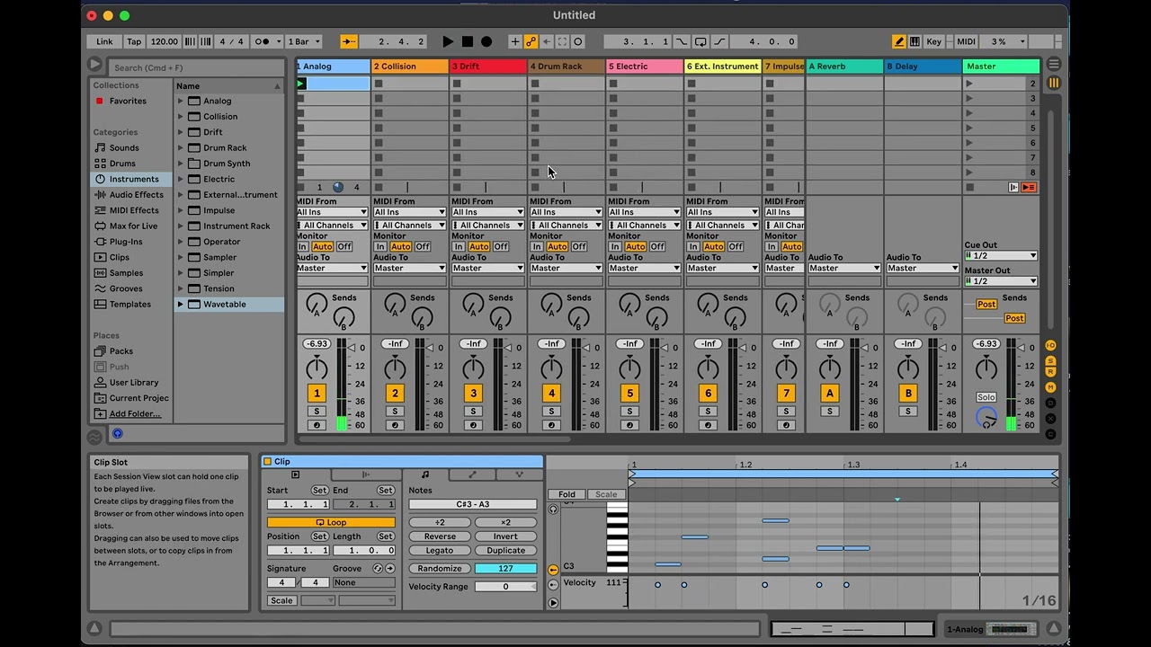 Ableton soft synths