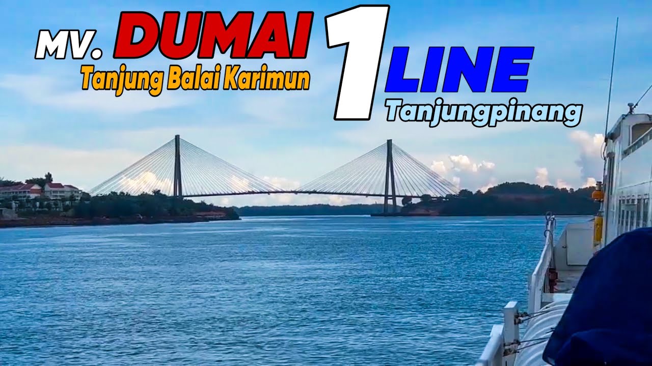BALAPAN DI LAUT ‼️ Trip Karimun ke Tanjungpinang. Nakhoda Dumai Line 1 MANTAP !!