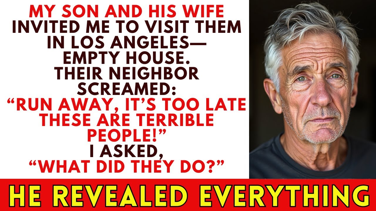 I Came To Visit My Son, But His Neighbor Ran Up Screaming The Shocking Truth To Me