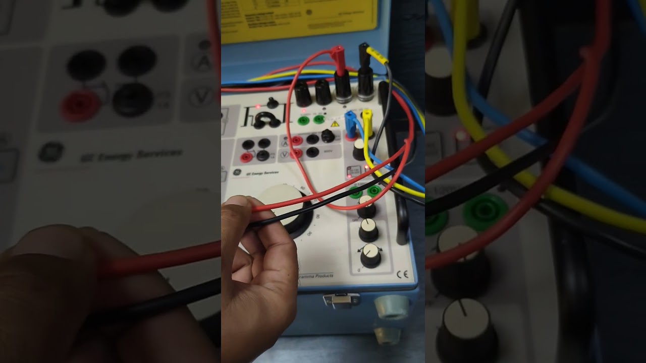 SVERKER 750 Relay test set, Secondary current injector, Restricted Earth Fault Relay testing