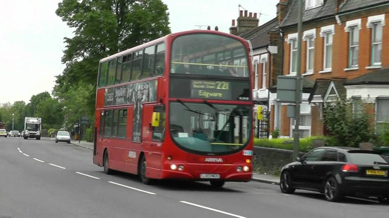 Buses in North Finchley on 2nd June 2012