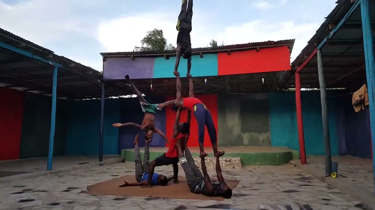 Acrobatic piramidi 🔥🔥☄️☄️🇹🇿